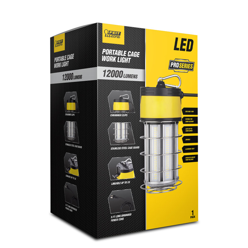 12'' Plug-in Integrated LED Work Light