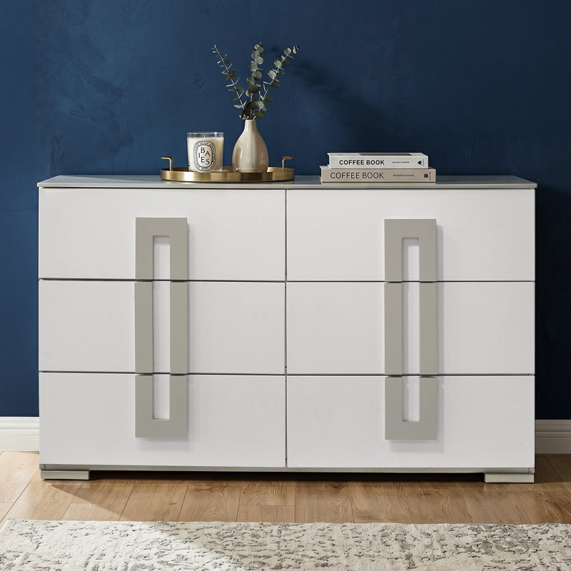 Grand Kyrstyn 5 pièces, Grand lit, 5 Pcs: Bed, 2 Dressers, Nightstand, Mirror