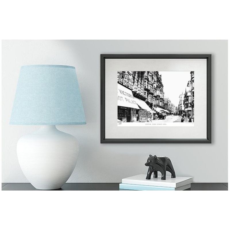 Exeter, Fore Street 1896 - Single Picture Frame Print, 28cm H x 36cm W x 2.3cm D