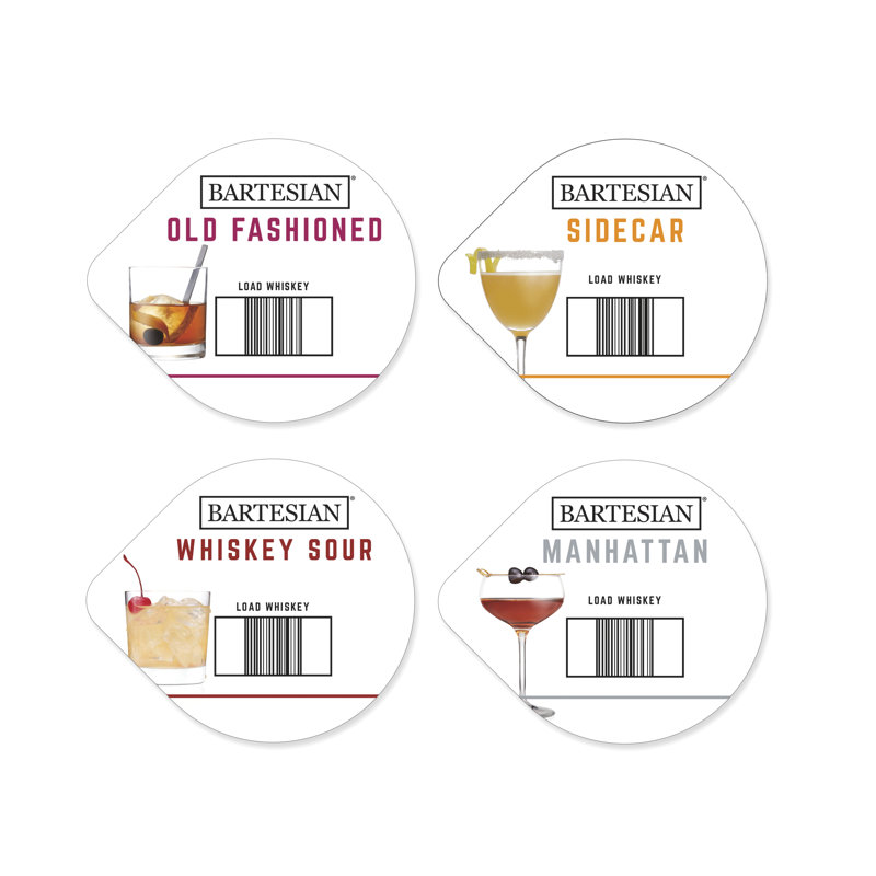 Bartesian® The Whiskey Lover's Collection Cocktail Mixer Capsules