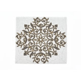 White Flower Square Placemat