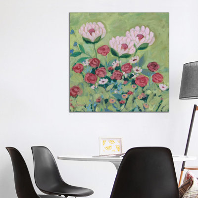 Floral XXX by Teresa Kogut - Painting on Canvas