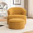 Armelda 33'' Wide Upholstered Polyester Swivel Chair With Ottoman-1153994871
