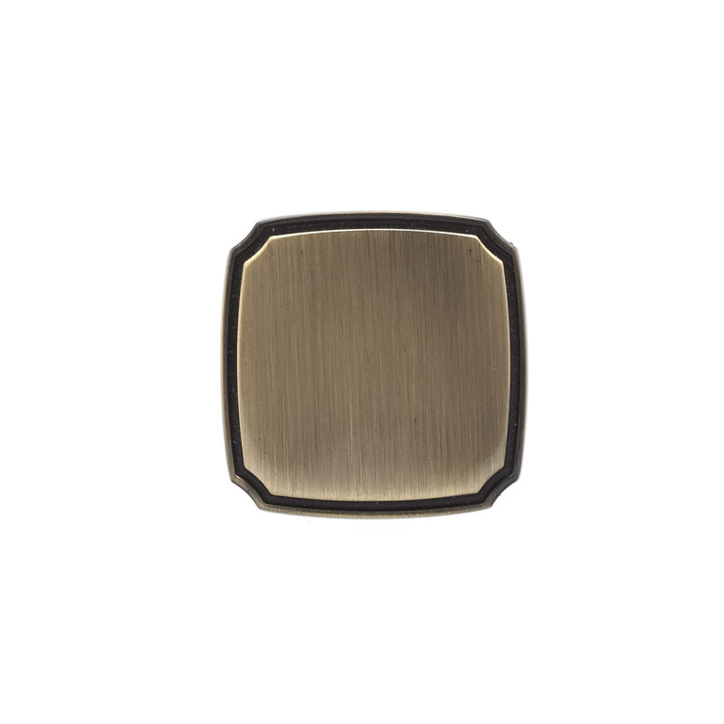 Expression Square Knob, Antique English