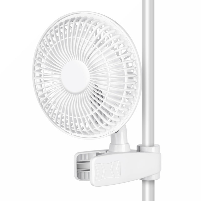 Ventilateur à pince 7,78 po Wenty, Blanc