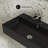 Claire 22" Ceramic Rectangle Wall-Mount Sink in Matte Black SM-WS318MB-117025078
