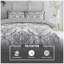Polycotton Damask Duvet Cover Set with Matching Pillowcases - Soft Yarn Bedding-5416107-5416104
