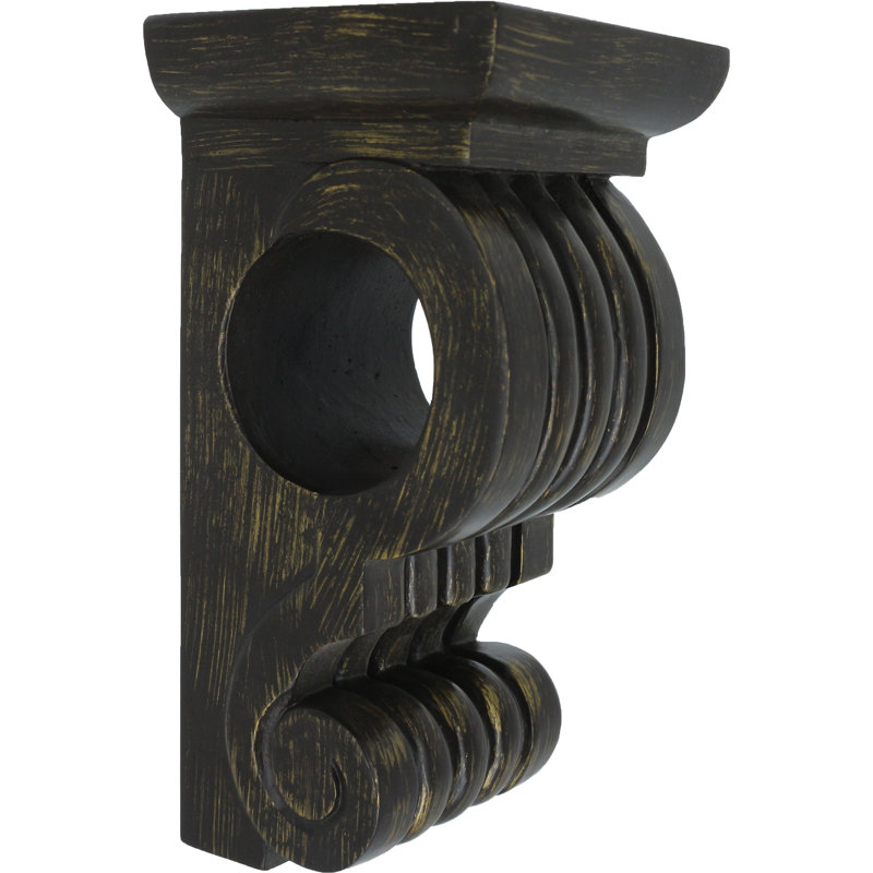 Adalgis Resin Drapery Sconce, Bronze
