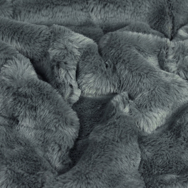 Berwick Throw Blanket, W130x L180cm, Charcoal