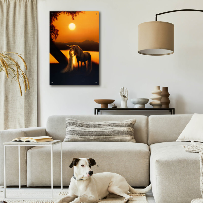 «Enchanted Evening» par Kirk Reinert, H 36 po x l 24 po x P 0,2 po