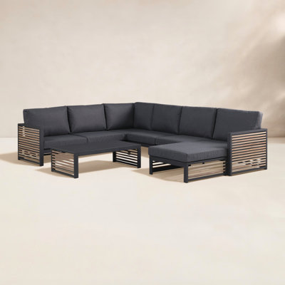 5-Person Teak Patio Seating Group