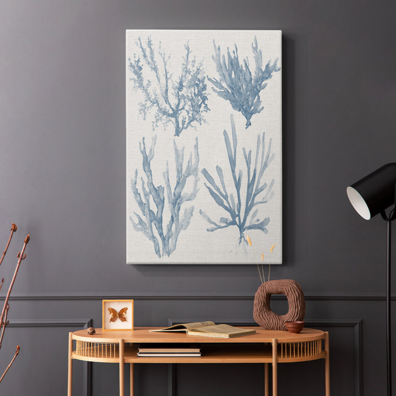Collection Sea Coral II - Cavas enveloppés de galerie, H 48 po x l 32 po