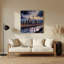 Art mural mauve en villes, Calgary, Alberta-1384552369