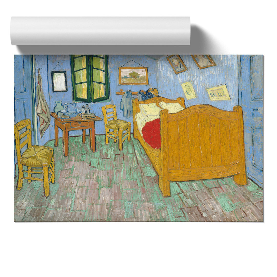 Bedroom in Arles by Vincent Van Gogh - Unframed Painting