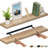 Miami 48" W x 8" D Floating Shelves Set with Invisible Wall Mount Brackets-359797070