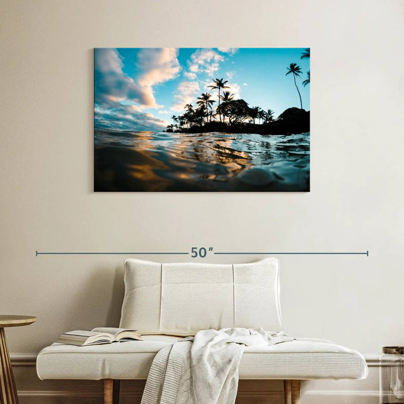 Gillard Maui, Hawaii, paysage marin, H 26 po x l 39 po