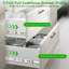10 Pair 30cm Full Extension Soft-Close Drawer Slides, Side Mount Ball Bearing Rails, 45KG Load, Rust-Resistant Heavy Duty Slides for Kitchen & Dresser Cabinets, Silver-132462511
