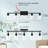 40.1'' 5 -Light Fixed Track Track Kit with Dimmable and Adjustable Head