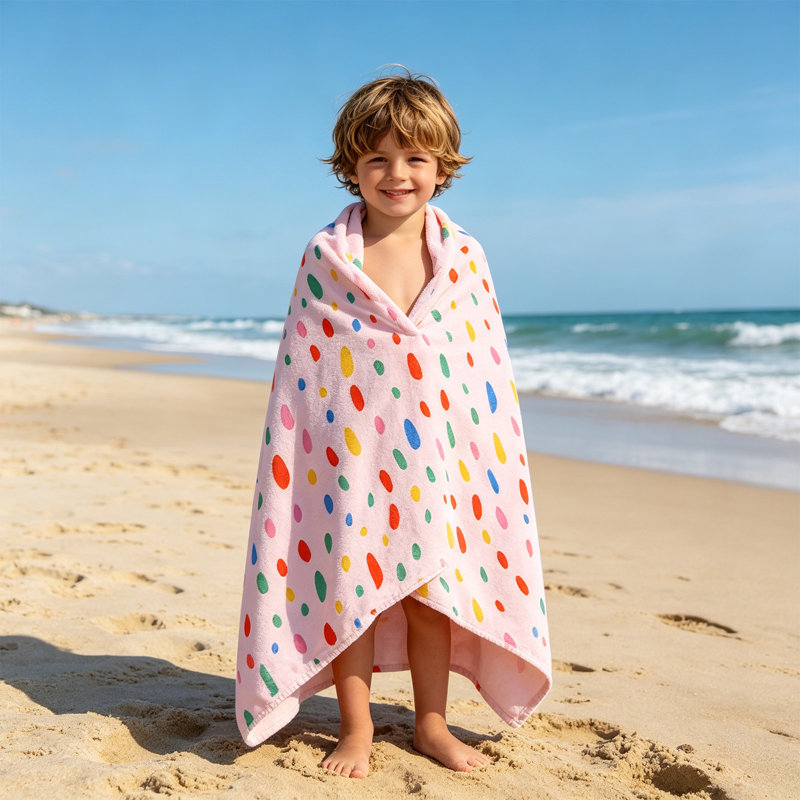 Fashionable Colorful Striped Polyester Beach Towel, Soft Quick Dry Fiber Bath Towel For Swimming Travel, 27.5x59in Multicolor