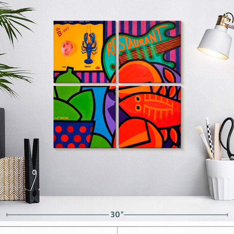 Yarlin «Homage to Rock Lobster», H 18 po x l 18 po