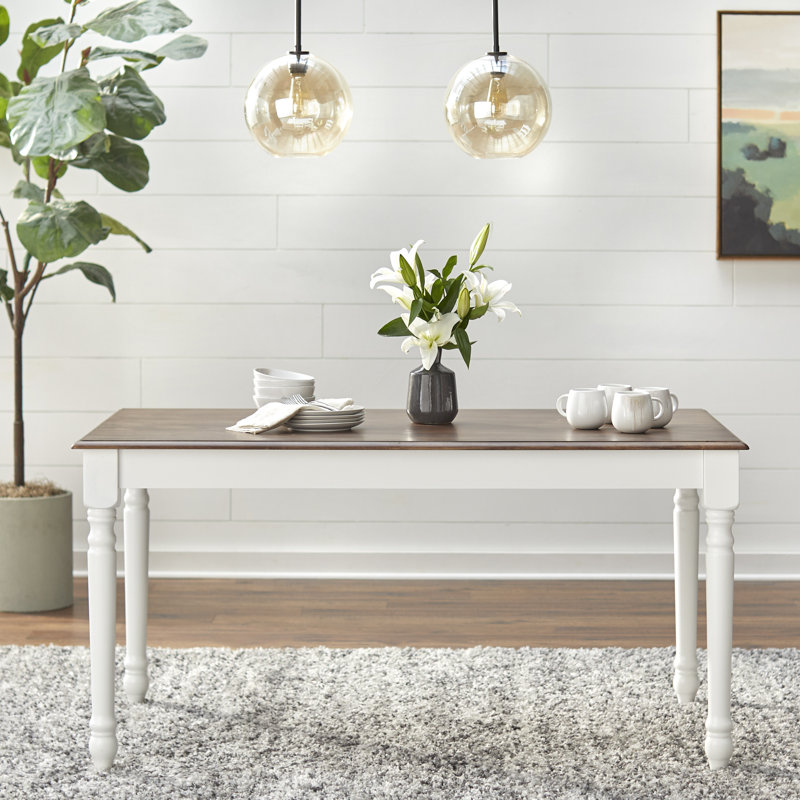 Fleurance Solid Wood Dining Table