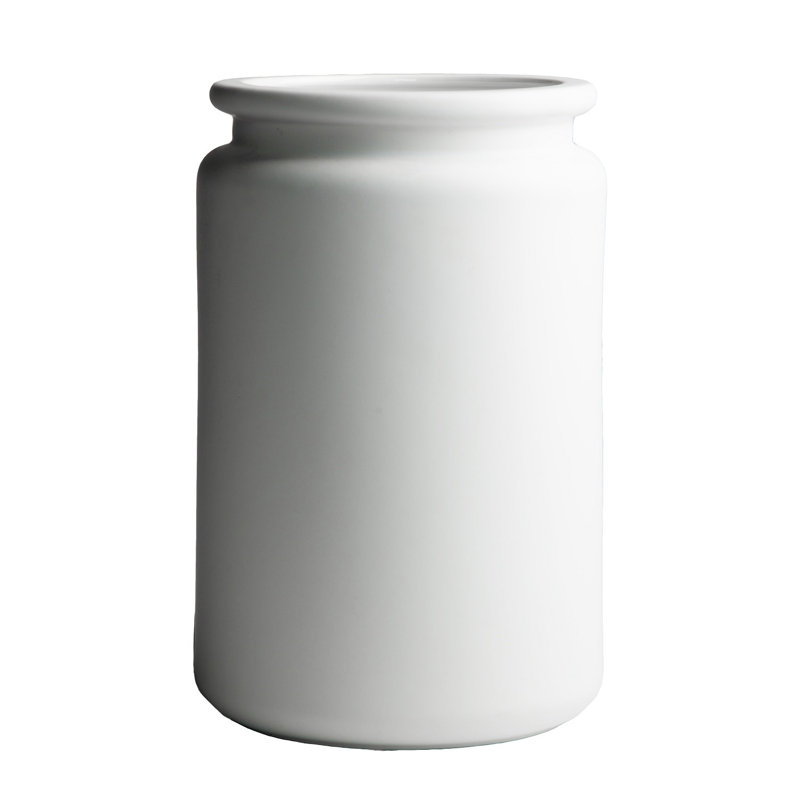 Ceramic Table Vase, 10.24" H x 6.3" W x 6.3" D