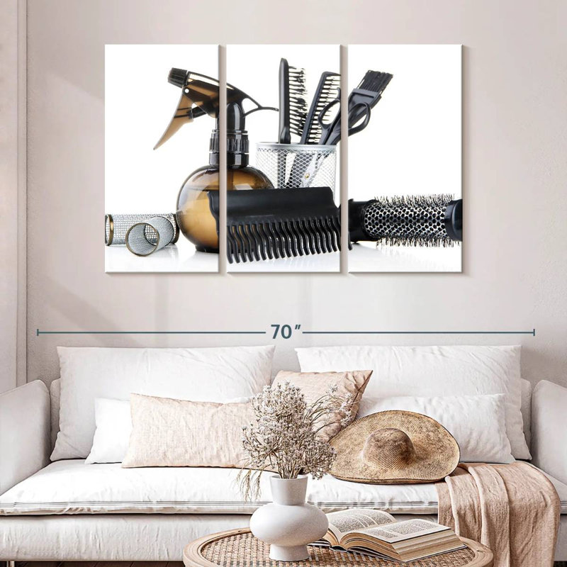 Shuttleworth Salon Styling Tools, 32" H x 50" W