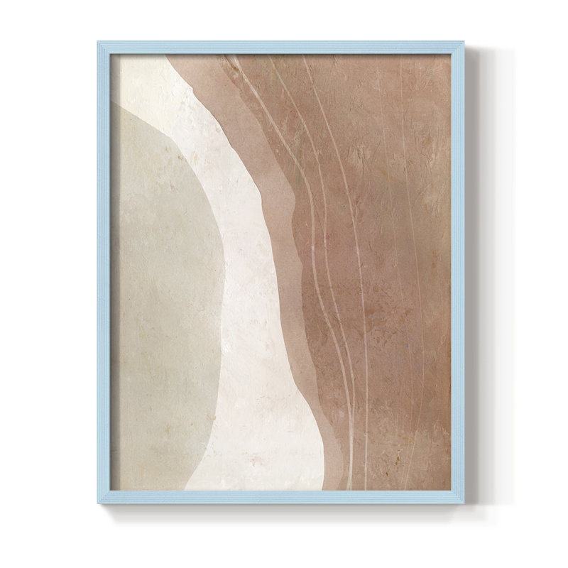 Impression murale Canyon - Bois massif, Blue, H 21 po x l 17 po