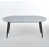 Plateau gris/ base noire