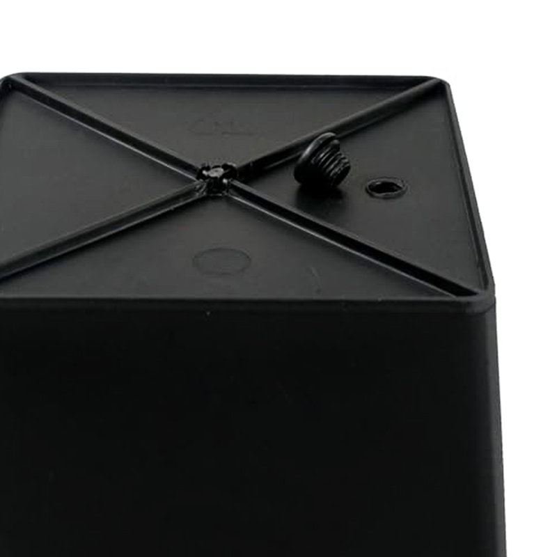 9" Square Garden Plastic Container Basin - Nursery Pots With Drainage  5 . And Functional, Enhances Plant Health Vessel Urn To Cracking Fading, For Outdoor Planting