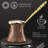 Crystalia USA 1-2 Cup Turkish Coffee Pot