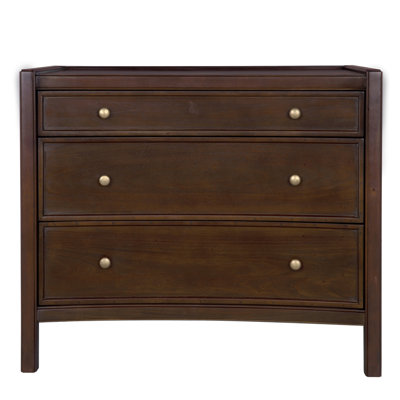 Hampton 3 - Drawer Solid Wood Nightstand