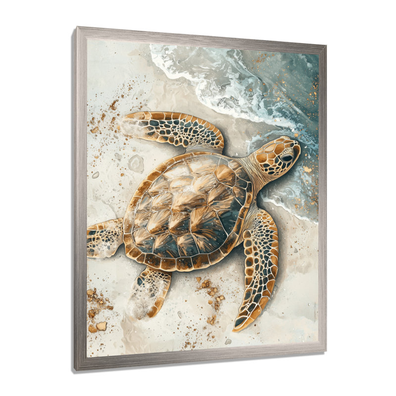 Cohner - animaux, art mural, H 20 po x l 12 po, Reproduction encadrée d'une seule photo, Argent argent
