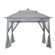 With Solar LED Lighting 11 Ft. W x 11 Ft. D Steel Pop-up Gazebo
