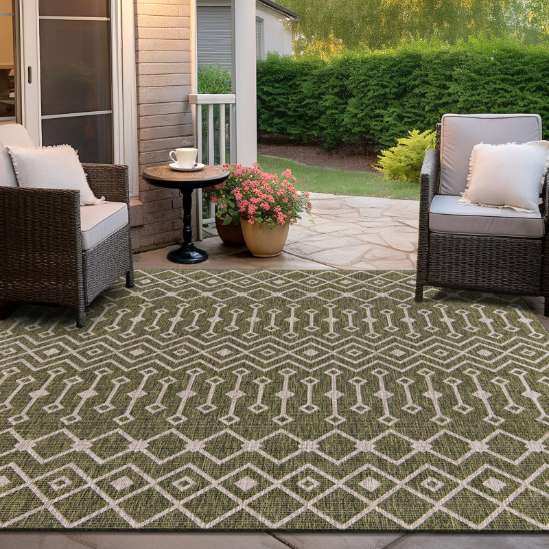 Tapis Pergola Markeya, Carré 5 pi 3 po