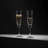 Vera Wang Luxe Graphite Flute, Set of 2