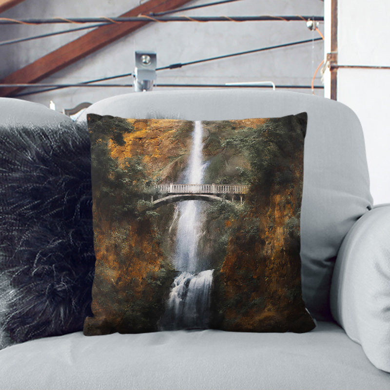 Square Cushion, 40cm H x 40cm W x 15cm D, Stone