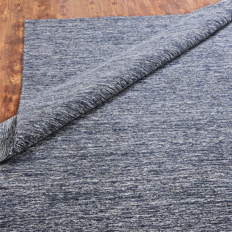 Langlais Hand Loomed Area Rug in Gray, Rectangle 9' x 12'