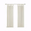 Twist Tab Lined Window Curtain Panel