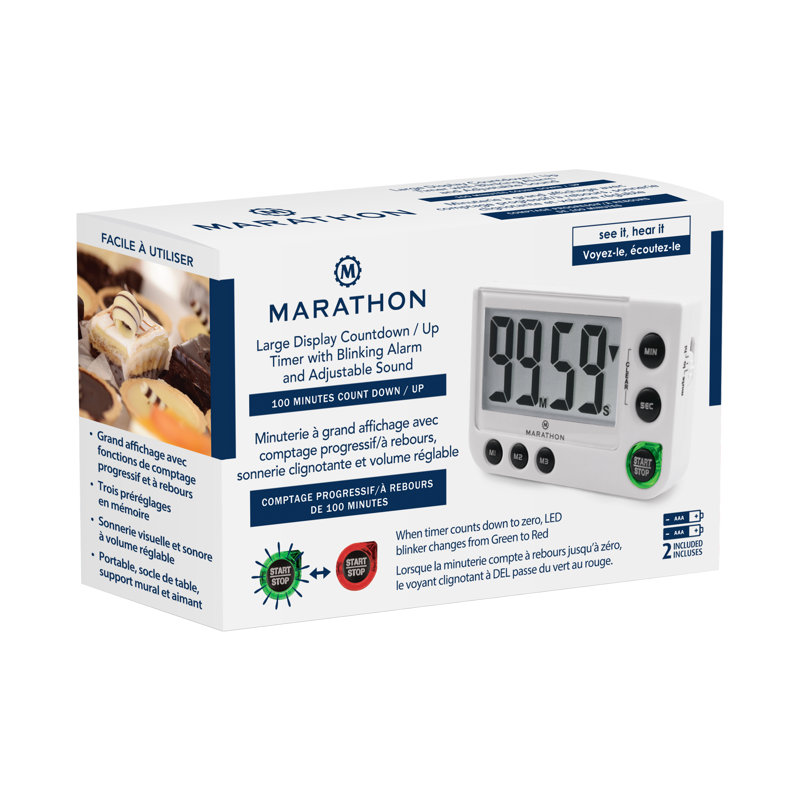 Timer, White