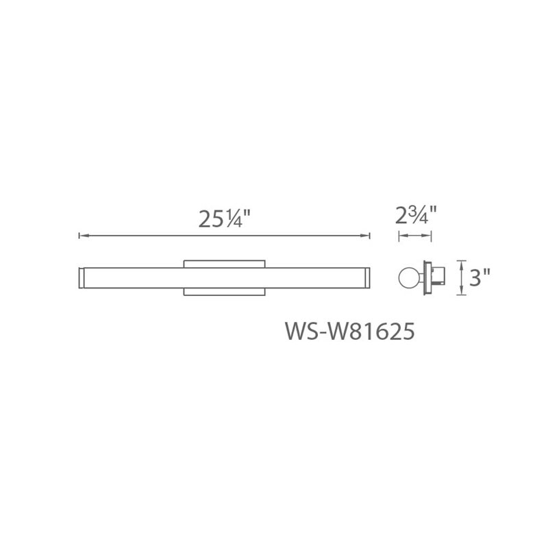 Sabre Dimmable Bath Bar