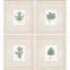 Leaf Adorned II Set by Giclee Studio