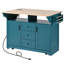Grand îlot de cuisine 55,7 po avec 2 abattants K&K-892825065
