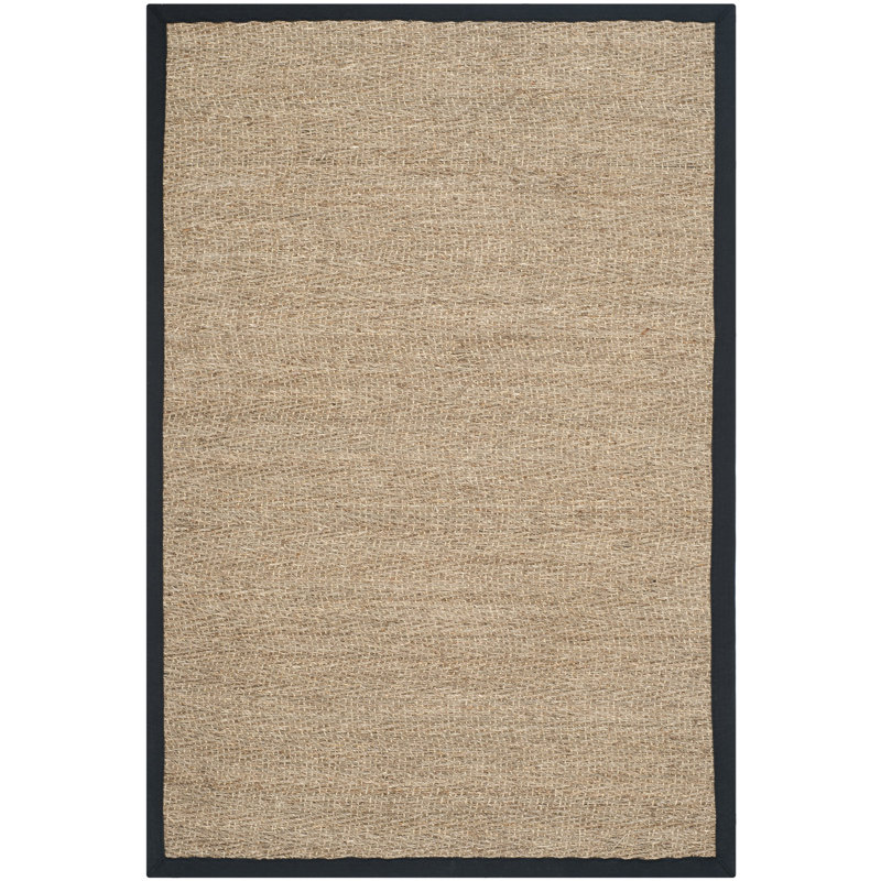 Emmaline Area Rug, Natural/Black, Rectangle 122 x 183 cm