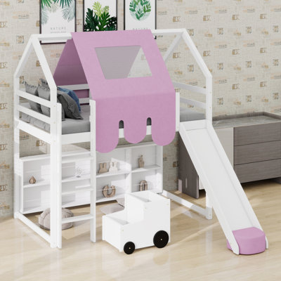 Lit mezzanine complet avec tente