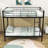 Twin Over Twin Metal Bunk Bed-127937236