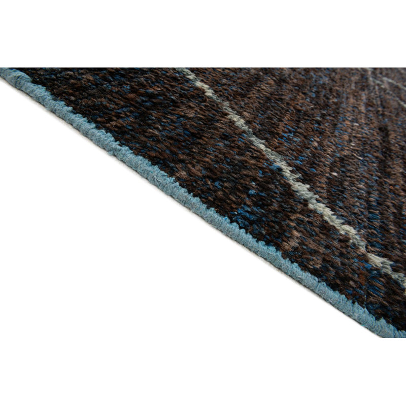 Tapis brun foncé Ottilie
