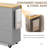 Arnola 39.7" W Kitchen Island Cart-956860545