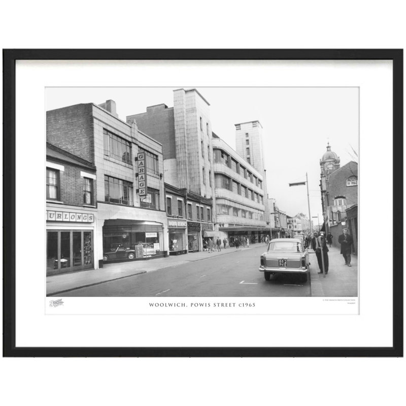 Woolwich, Powis Street C1965 by Francis Frith - Single Picture Frame Print, 60cm H x 80cm W x 2.3cm D