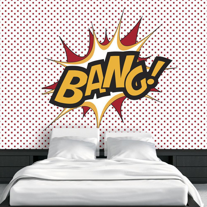 Murale Gerbitz Bang, L 68 po x l 98 po